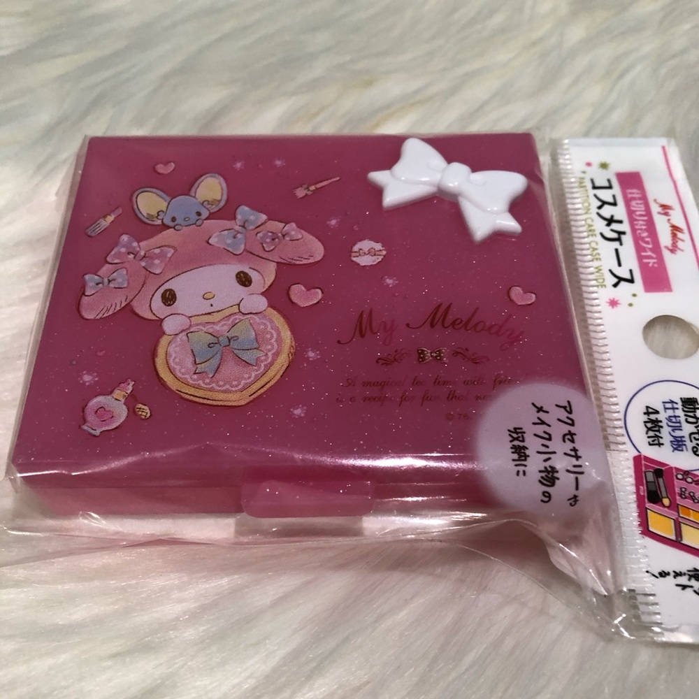 🧧SALE 3/$15 Brand New Cute Sanrio Pink My Melody Pill Organizer Travel Size